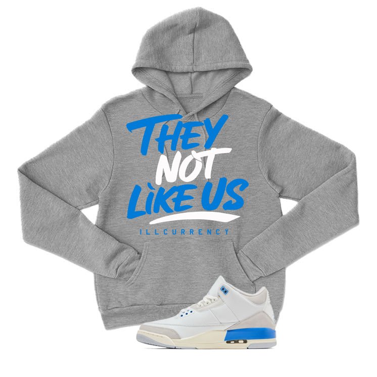 Air Jordan 3 Lucky Shorts Grey T-Shirt (They not like us) product image 3