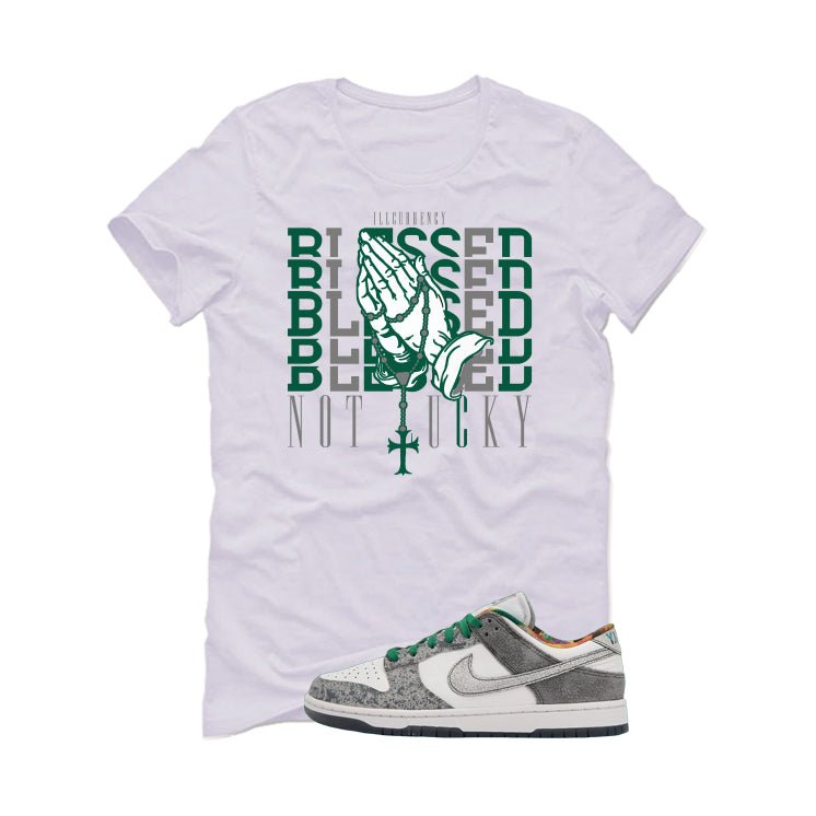 Nike Dunk Low Premium Philly White T-Shirt (Blessed not product image 2