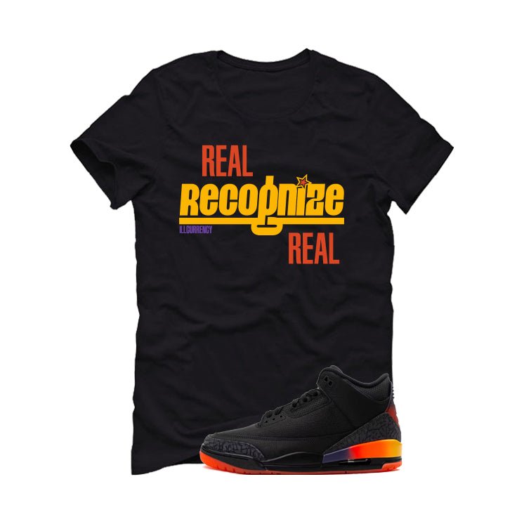 J Balvin x Air Jordan 3 Rio Black T-Shirt (REAL RECOGNIZED product image 2