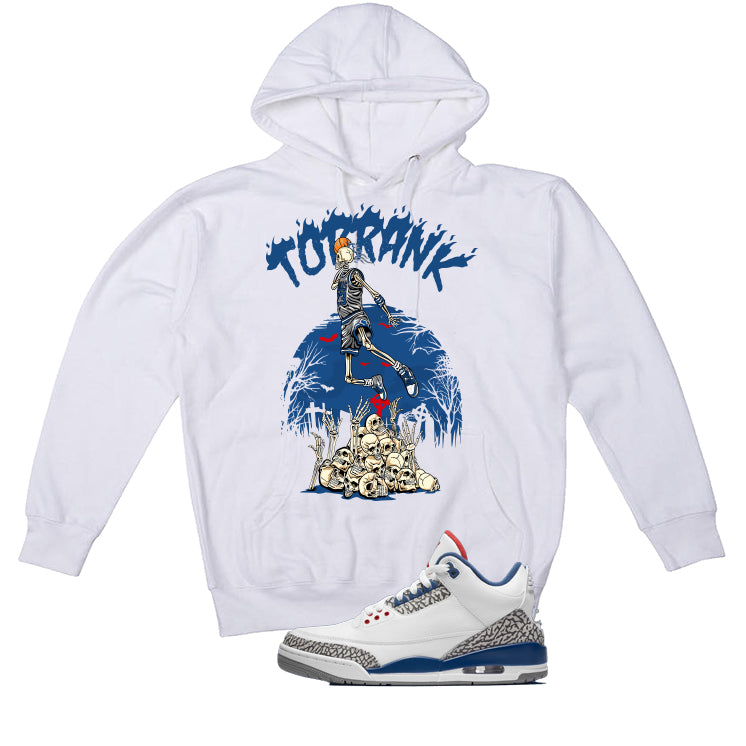 Air Jordan 3 True Blue Matching T-Shirt White (Top Rank) product image 3