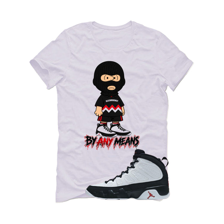 Air Jordan 9 OG Space Jam Matching T-Shirt By Any Means product image 2