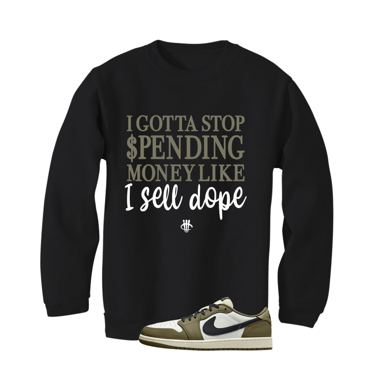 Air Jordan 1 Low OG Medium Olive Matching T-Shirt product image 4