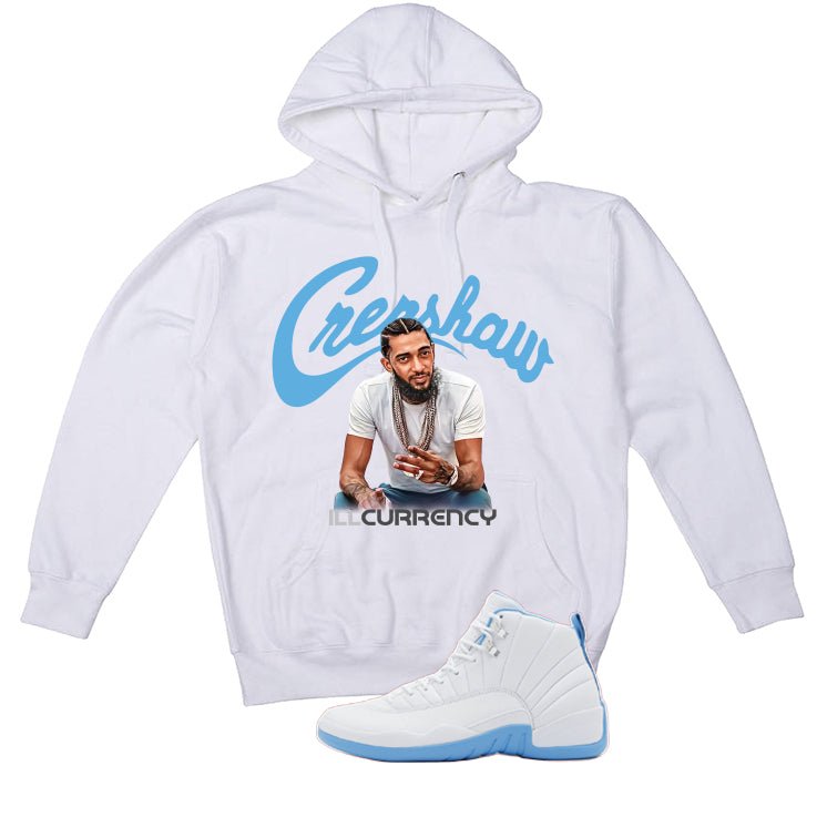 Air Jordan 12 Melo White T-Shirt (Crenshaw)| illcurrency product image 3