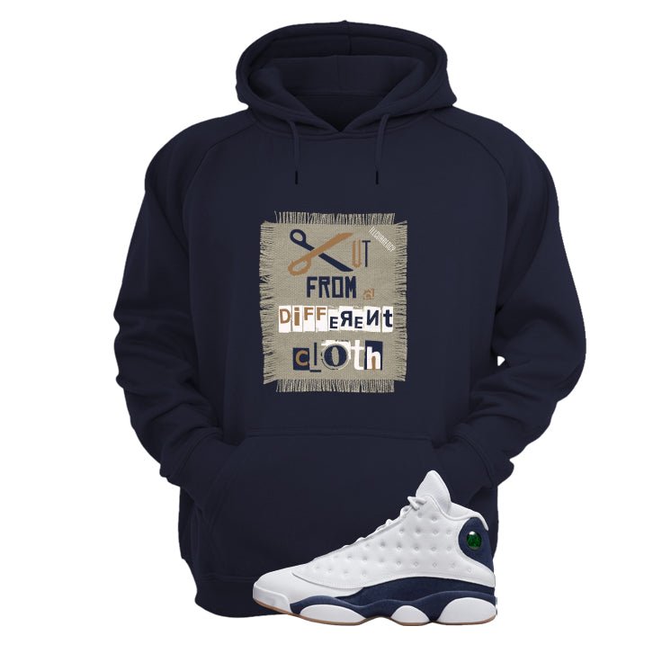 Air Jordan 13 Midnight Navy Blue T-Shirt (Cut from a product image 3