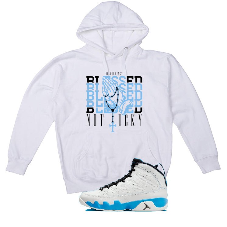 Air Jordan 9 “Powder Blue” | illcurrency White T-Shirt product image 3