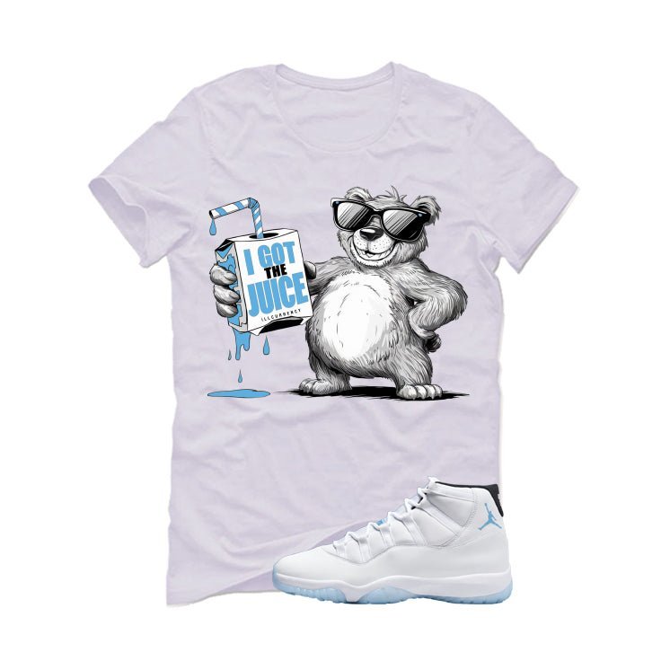 Air Jordan 11 Legend Blue White T-Shirt (I got the juice) product image 2