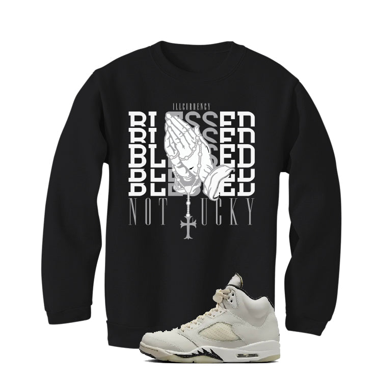 Air Jordan 5 SE “Sail” | illcurrency Black T-Shirt (Blessed product image 3