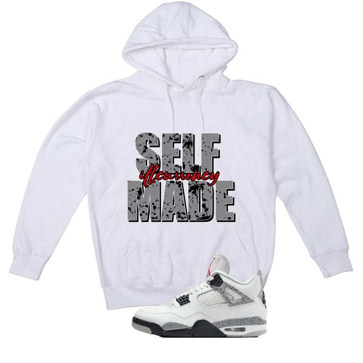 Air Jordan 4 White Cement T-Shirt (Self Made)| illcurrency product image 3