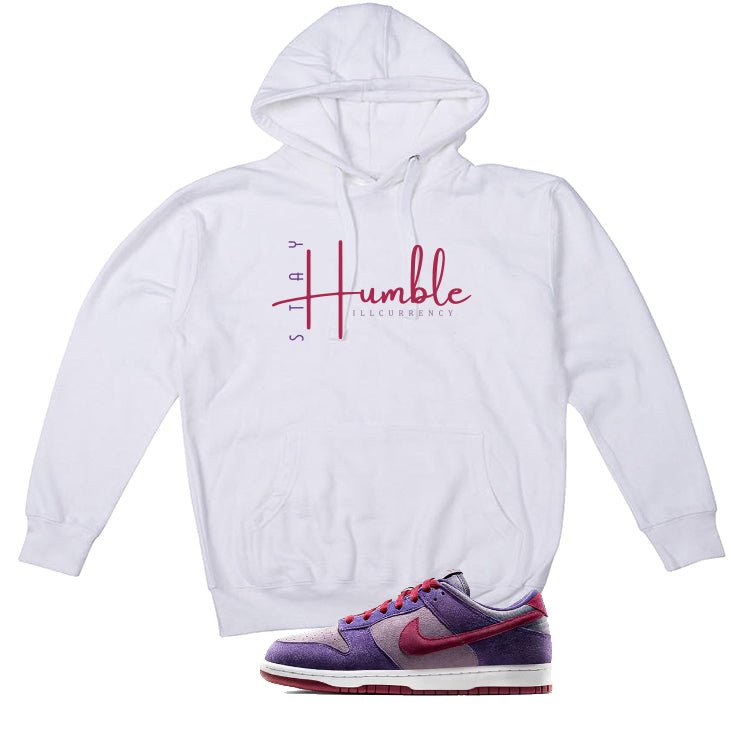 Nike Dunk Low “Plum” | illcurrency White T-Shirt (Stay product image 3