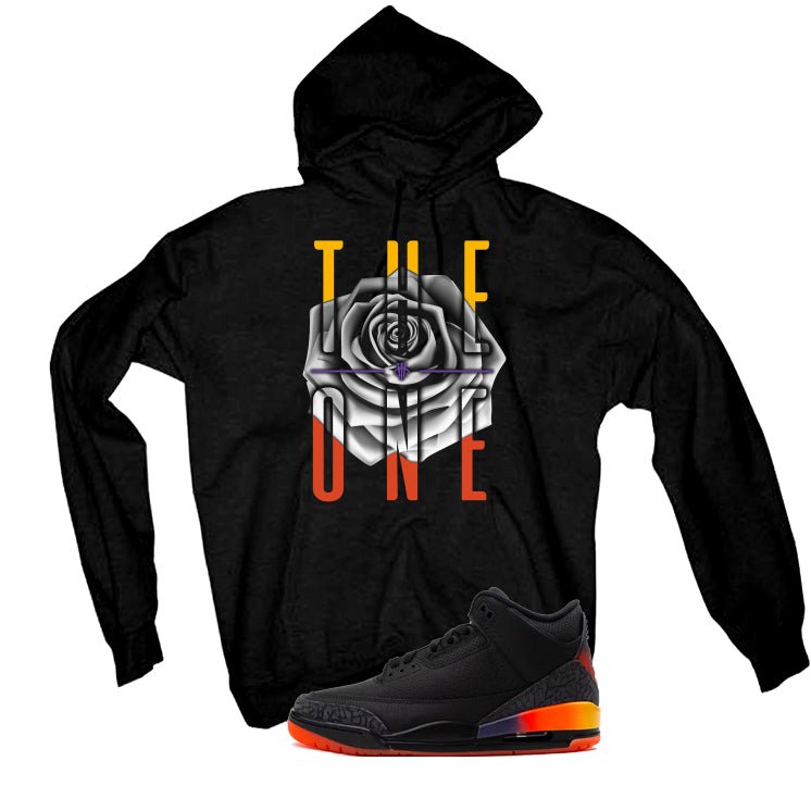 J Balvin x Air Jordan 3 Rio Black T-Shirt (The One) product image 3