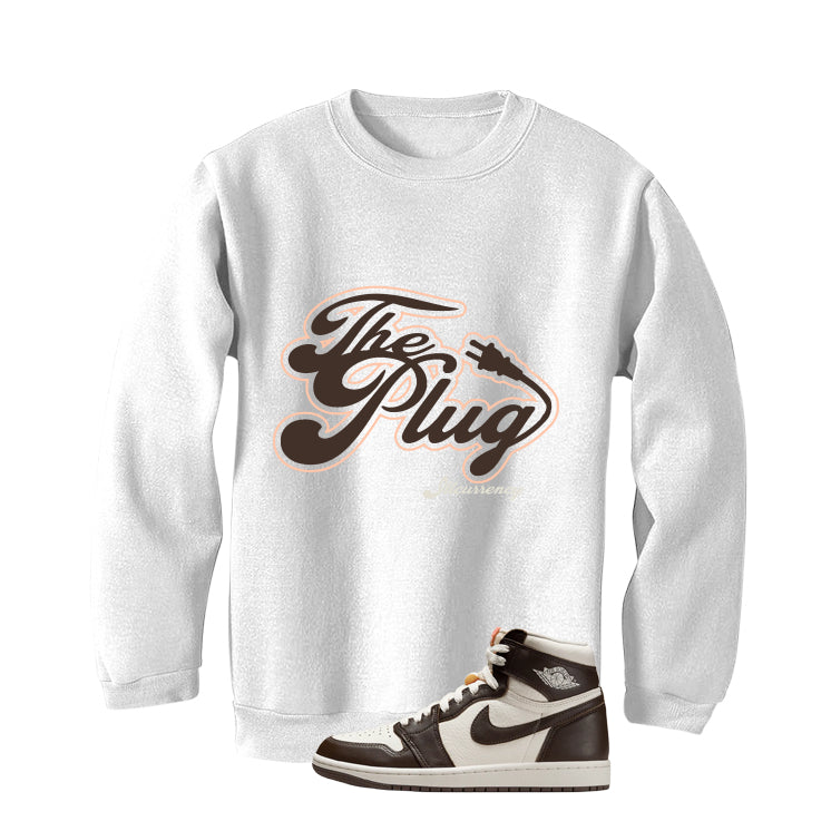 Air Jordan 1 High OG Baroque Brown White T-Shirt (The product image 4