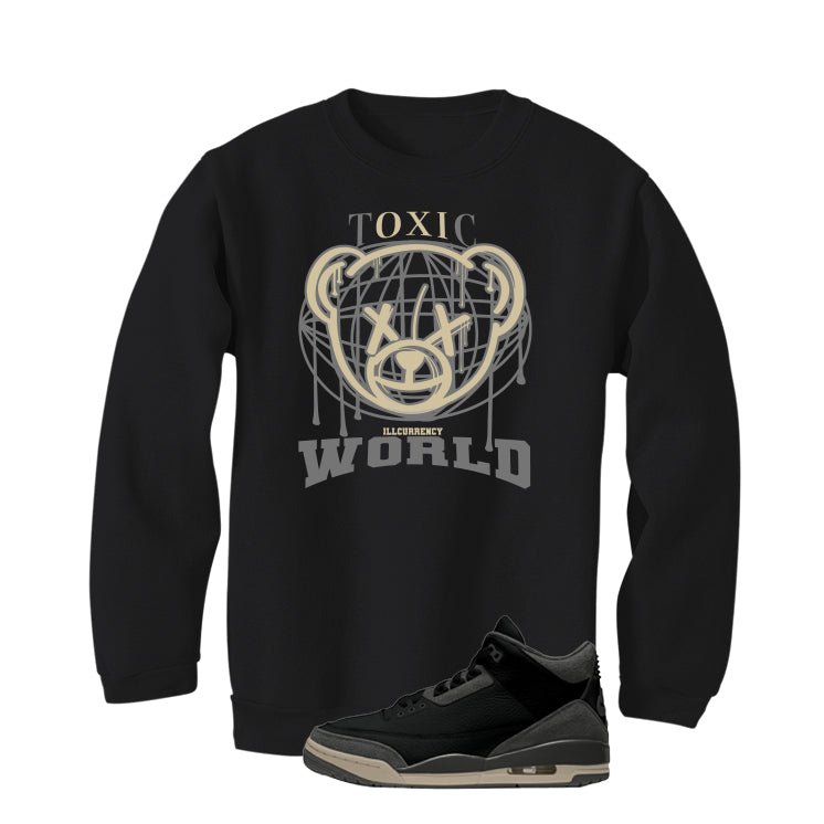A Ma Maniere x Air Jordan 3 Black T-Shirt (Toxic World) product image 4