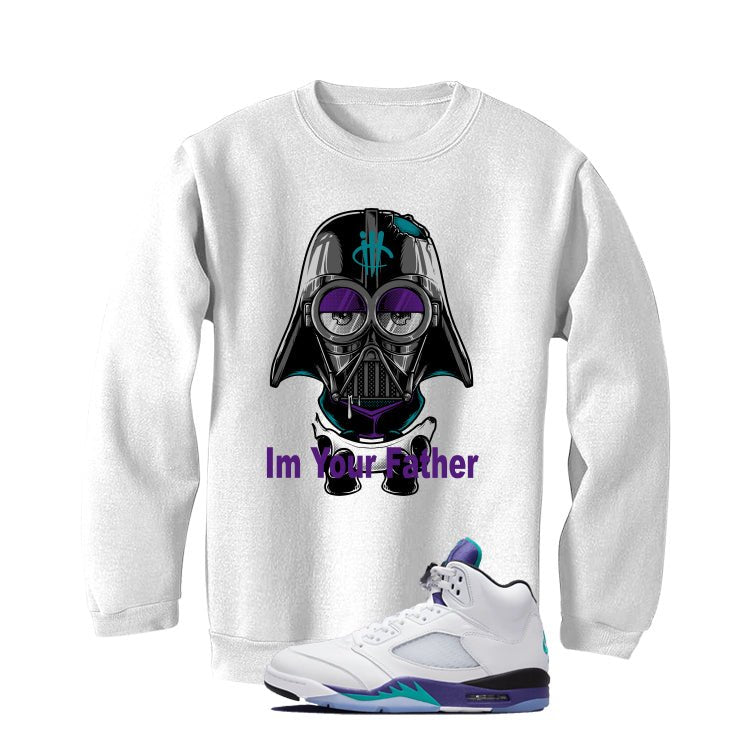 Air Jordan 5 OG Grape White T-Shirt (I'm Your Father) product image 4