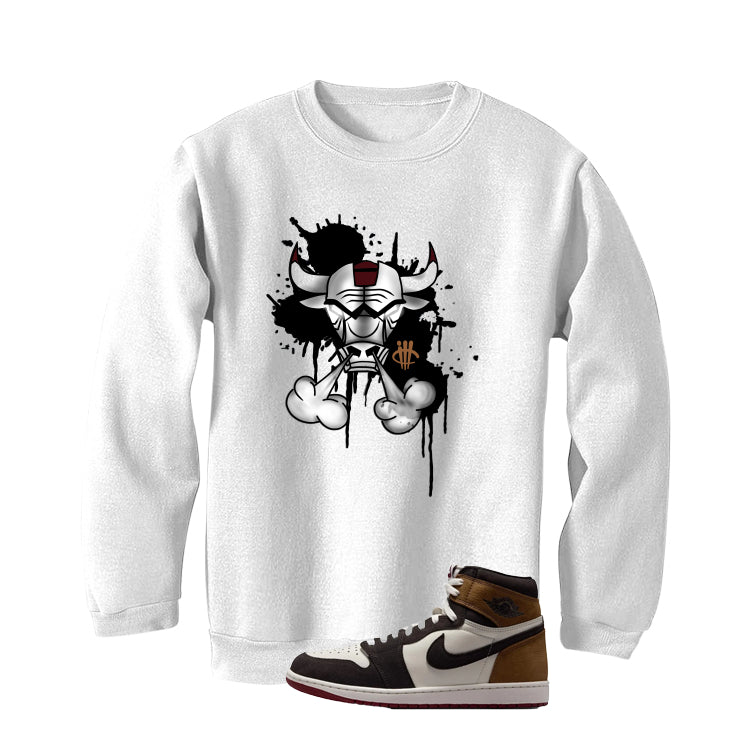 Air Jordan 1 High OG Love The Game Matching T-Shirt White product image 4