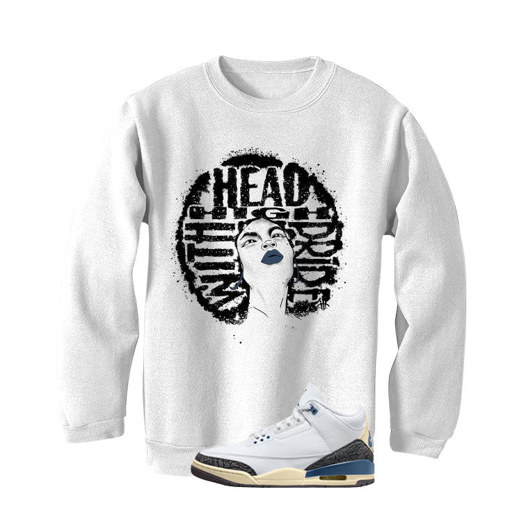 Air Jordan 3 OG SP Diffused Blue White T-Shirt (Head High) product image 4