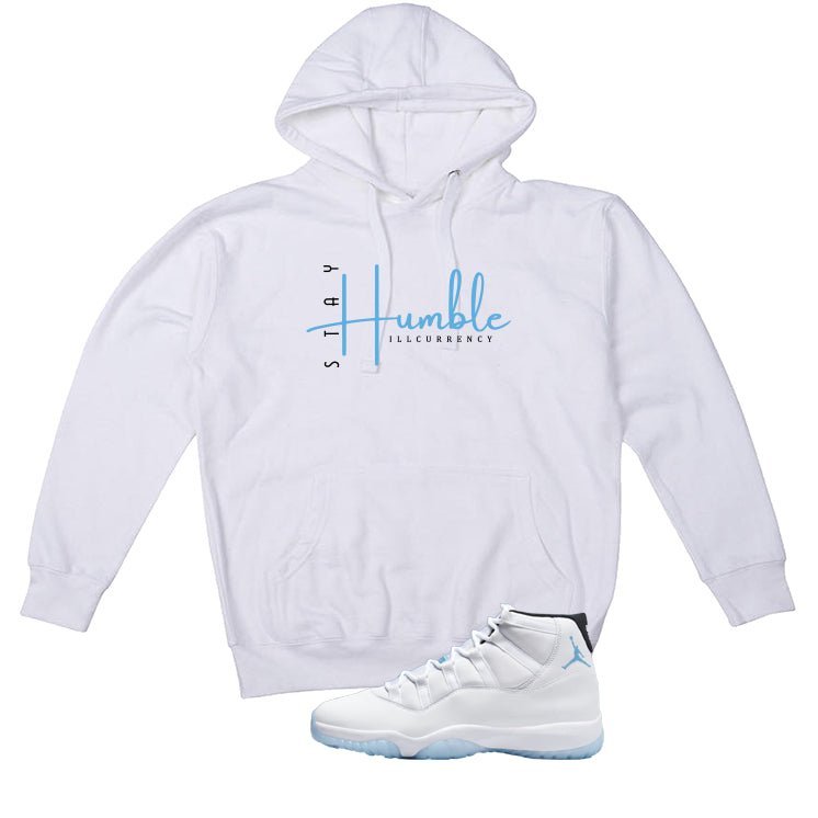 Air Jordan 11 Legend Blue White T-Shirt (Stay Humble) product image 3