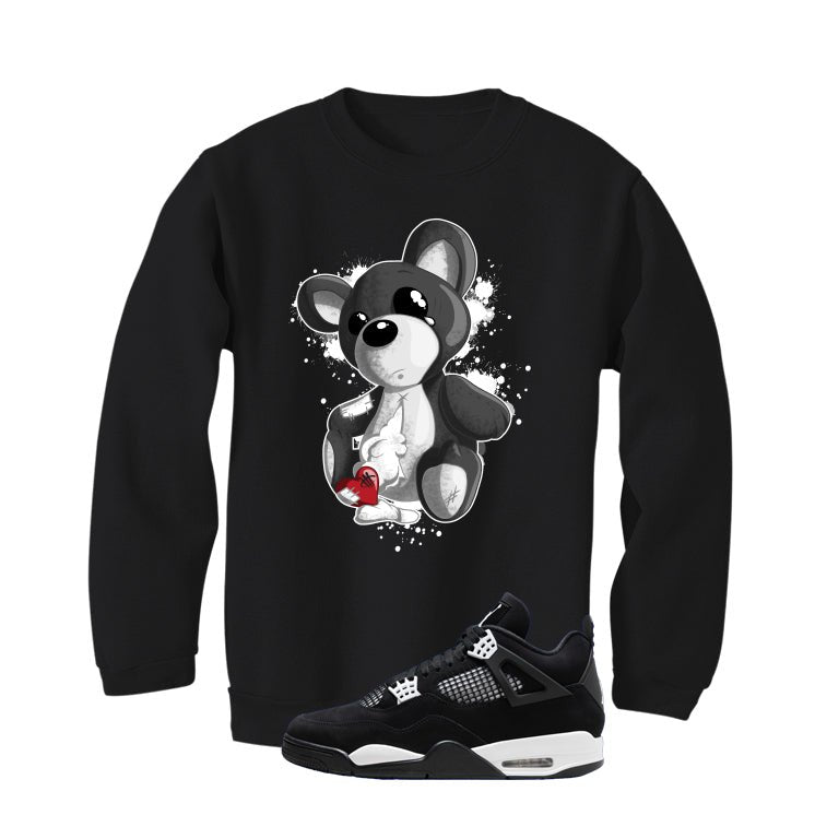 Air Jordan 4 White Thunder Black T-Shirt (Big Teddy) product image 4