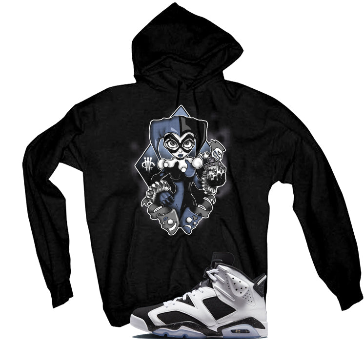 Air Jordan 6 Oreo Matching T-Shirt Black (Jack in a Box) product image 3