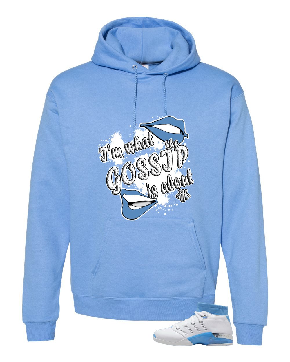 Air Jordan 17 Low University Blue Carolina T-Shirt product image 3