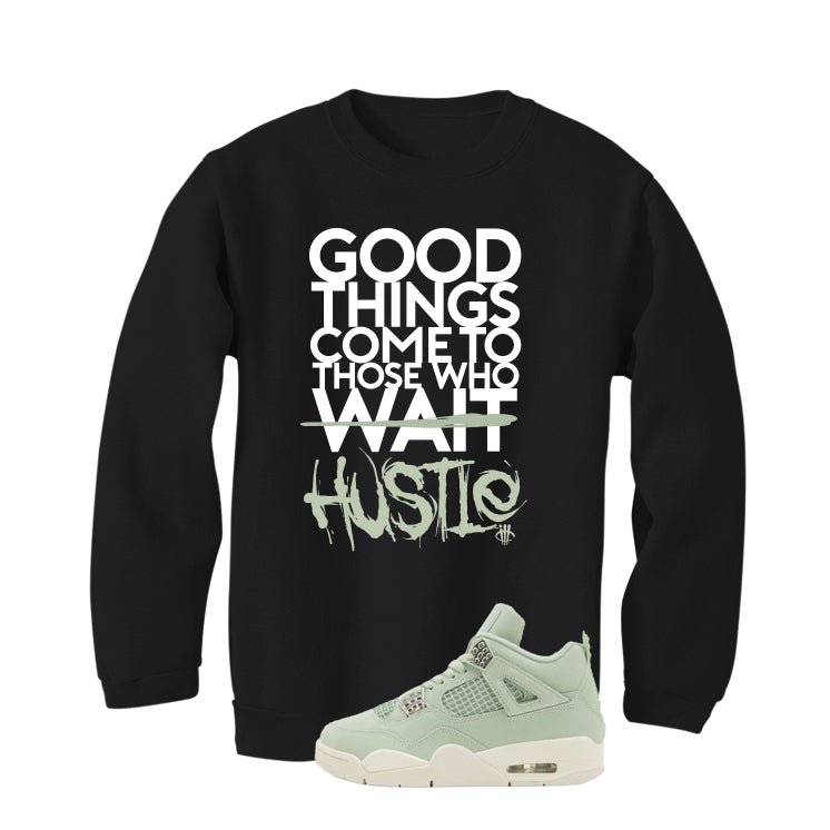 Air Jordan 4 WMNS Seafoam Black T-Shirt (Good Things) product image 4