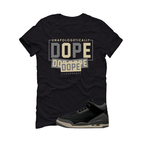 A Ma Maniere x Air Jordan 3 Black T-Shirt (DOPE) product image 2