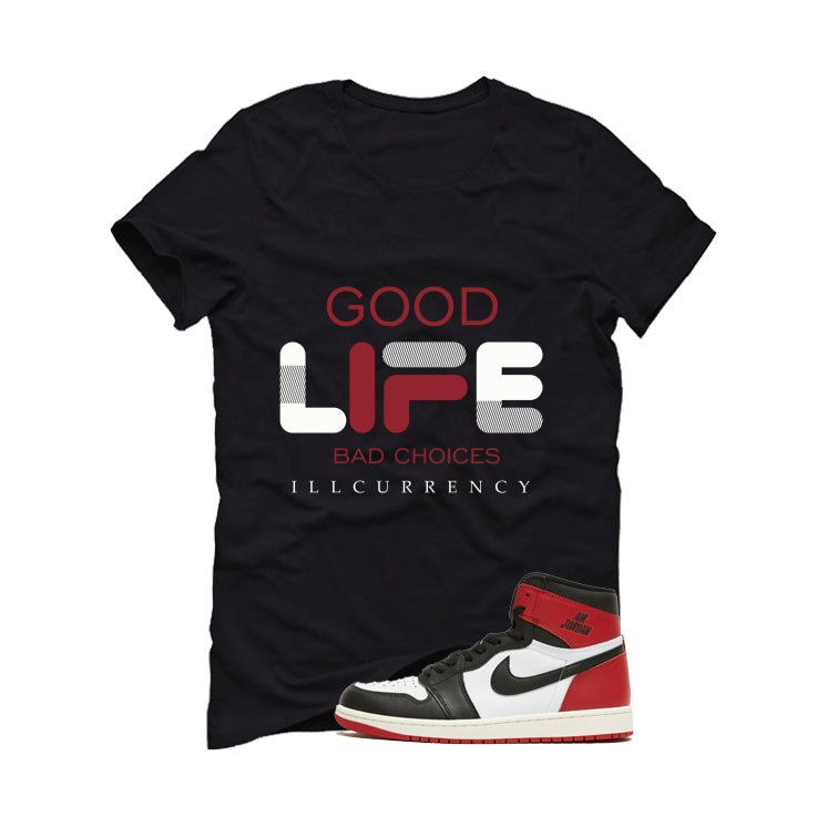 Air Jordan 1 High OG Black Toe Reimagined T-Shirt (Bad product image 2