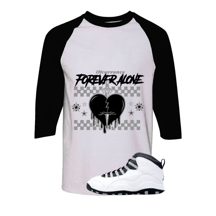 Air Jordan 10 OG Steel Black Baseball (Forever Alone)| illcurrency