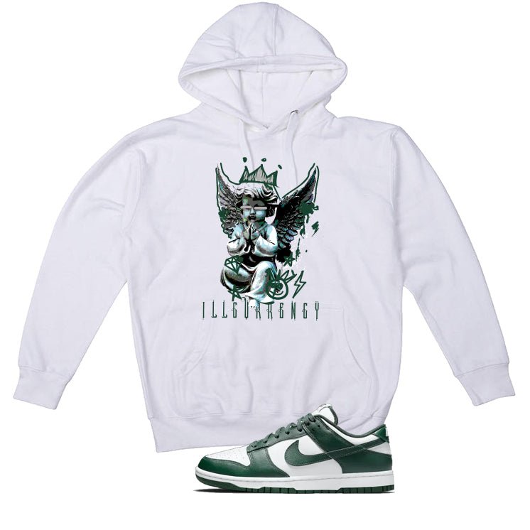 Nike Dunk Low Michigan State White T-Shirt (Graffiti Angel) product image 3