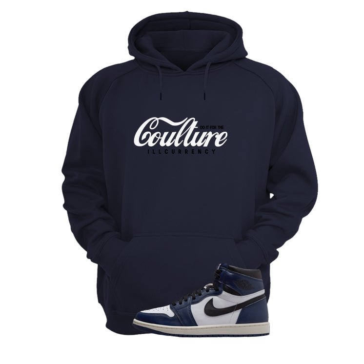 Air Jordan 1 High OG Midnight Navy Blue T-Shirt (Coulture) product image 3