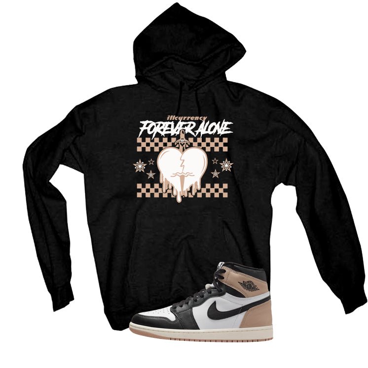 Air Jordan 1 High OG Latte Black T-Shirt (Forever Alone) product image 3