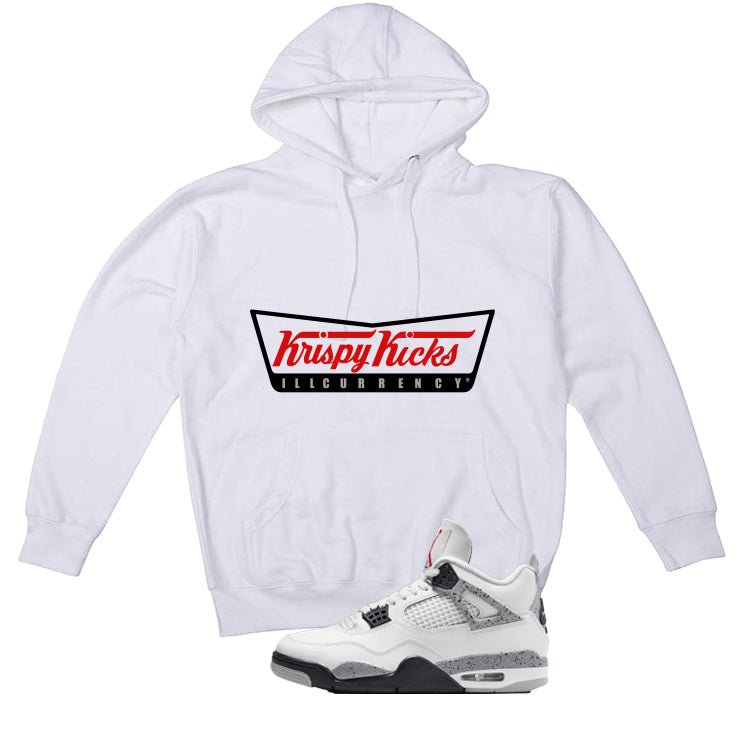 Air Jordan 4 White Cement T-Shirt (Krispy Kicks) product image 3