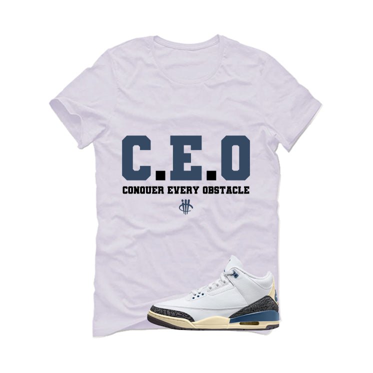 Air Jordan 3 OG SP Diffused Blue White T-Shirt (CEO) product image 2