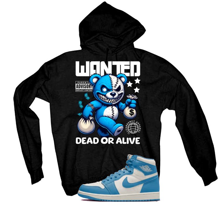 Air Jordan 1 High OG UNC Reimagined Black T-Shirt (Wanted product image 3