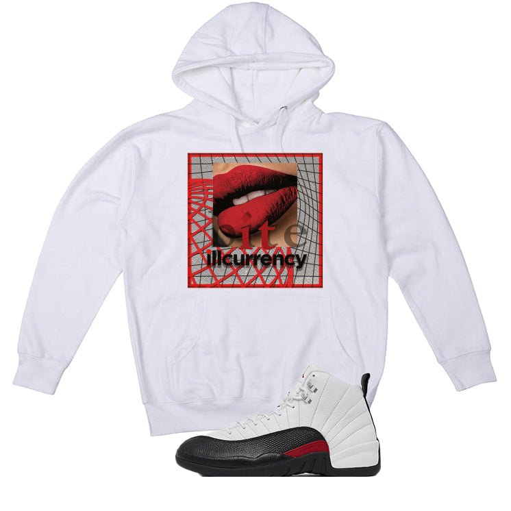 Air Jordan 12 “Red Taxi” | illcurrency White T-Shirt (BITE product image 3