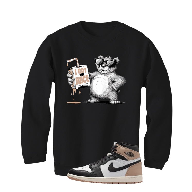 Air Jordan 1 High OG Latte Black T-Shirt (I got the juice) product image 3
