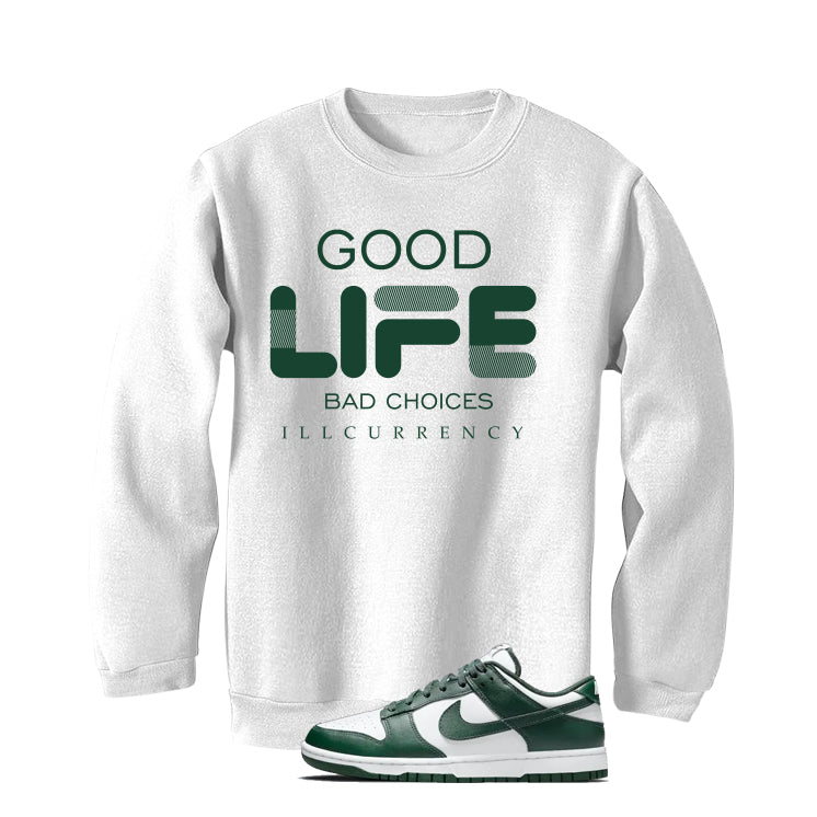 Nike Dunk Low Michigan State White T-Shirt (Bad Choices) product image 4