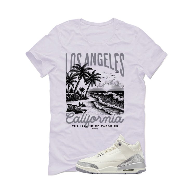 Air Jordan 3 WMNS Sail White T-Shirt (Los Angeles) product image 2