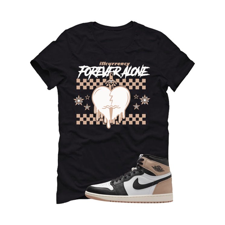 Air Jordan 1 High OG Latte Black T-Shirt (Forever Alone) product image 2
