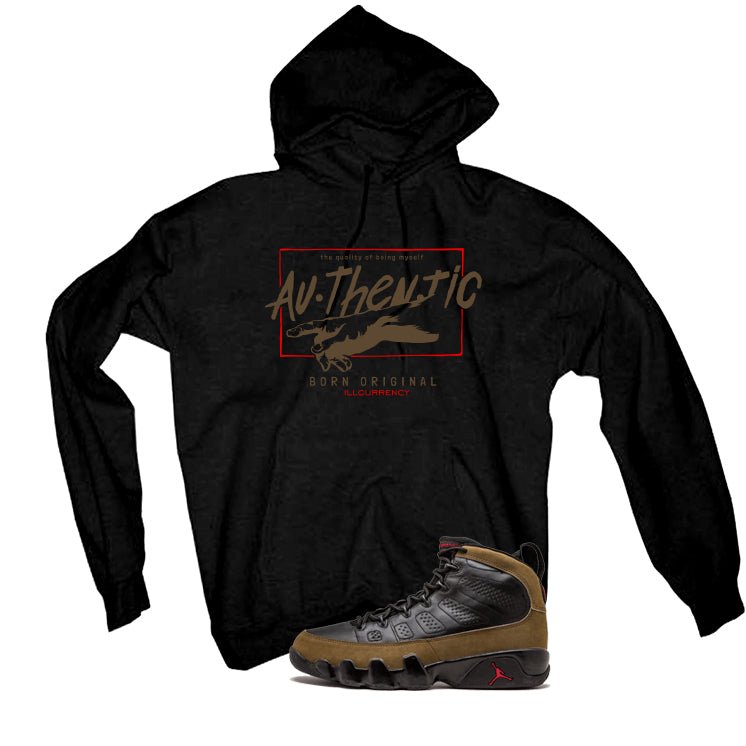 Air Jordan 9 Olive Black T-Shirt (Authentic)| illcurrency product image 3