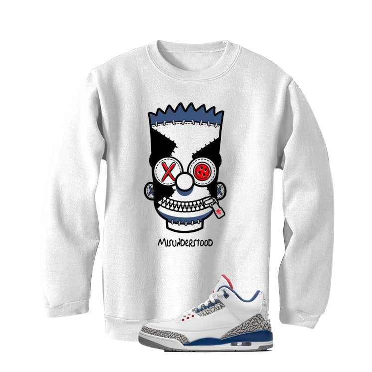 Air Jordan 3 True Blue Matching T-Shirt White product image 4
