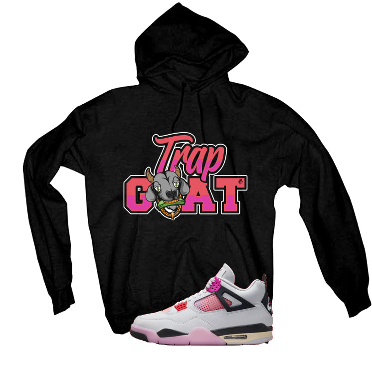Air Jordan 4 Comic Matching T-Shirt Black (Trap Goat) product image 3