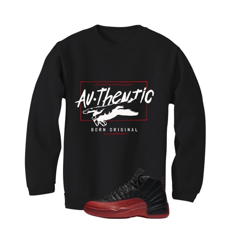 Air Jordan 12 Flu Game 2025 Black T-Shirt (Authentic) product image 4