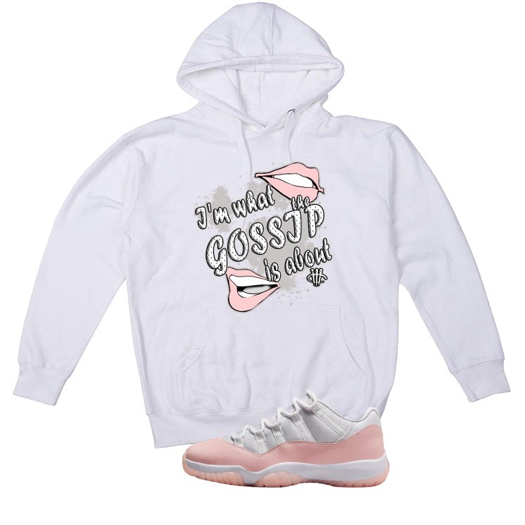 Air Jordan 11 Low WMNS Legend Pink White T-Shirt (Gossip) product image 3