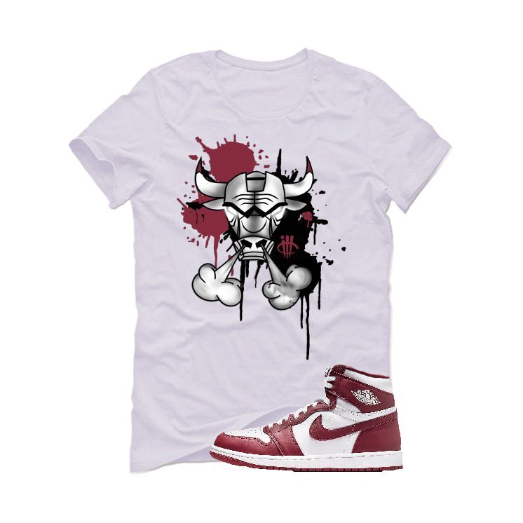 Air Jordan 1 High OG “Team Red” | illcurrency White T-Shirt product image 2