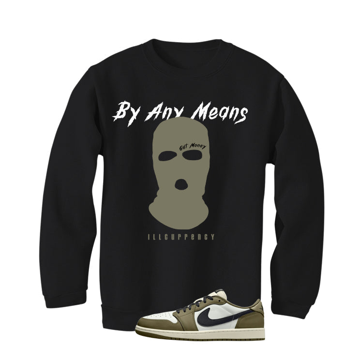 Air Jordan 1 Low OG Medium Olive Matching T-Shirt product image 4