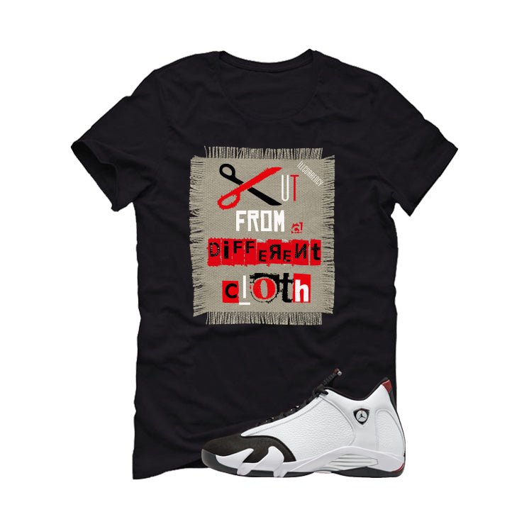 Air Jordan 14 Black Toe T-Shirt (Cut from a different product image 2