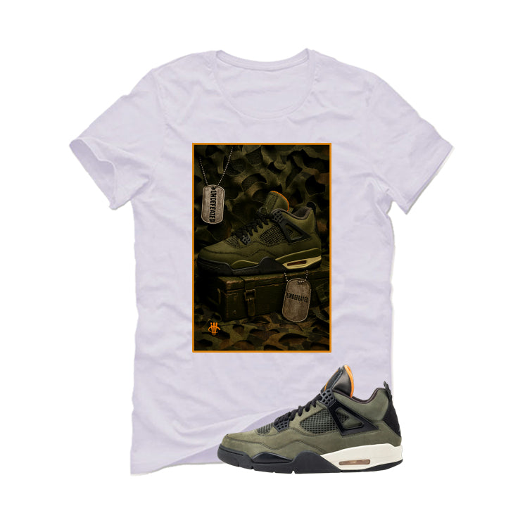 Undefeated x Air Jordan 4 White T-Shirt (Represent) product image 2