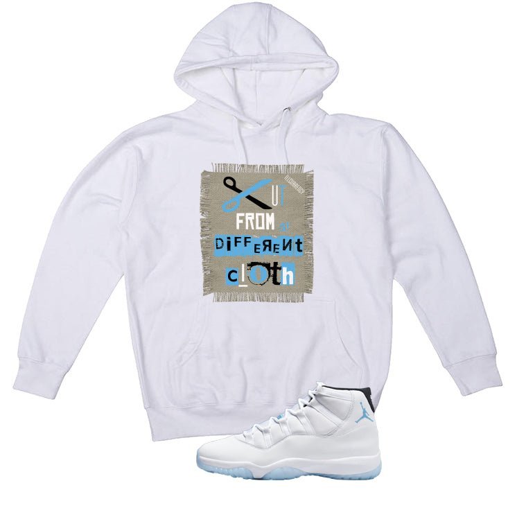 Air Jordan 11 Legend Blue White T-Shirt (Cut from a product image 3