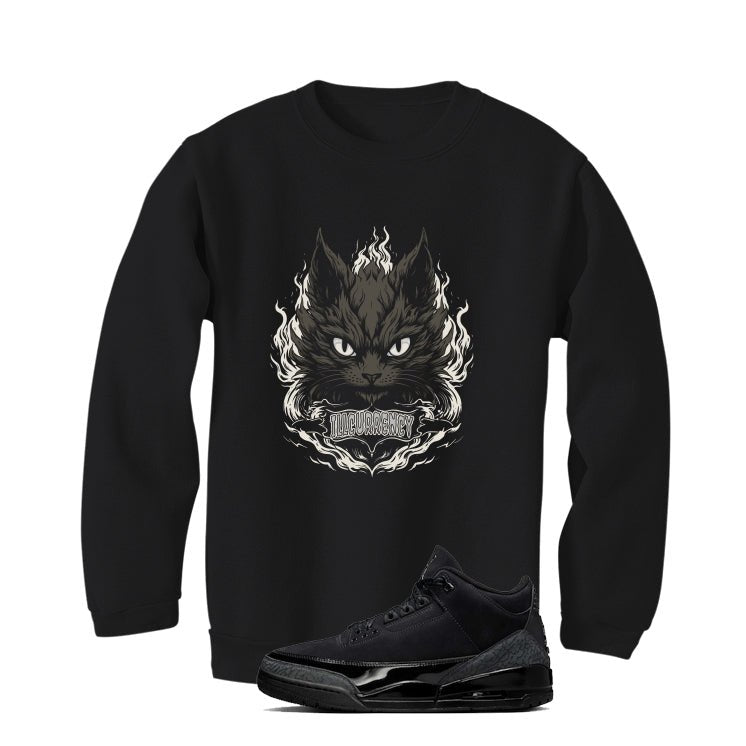 Air Jordan 3 Black Cat T-Shirt (Kitten)| illcurrency product image 4