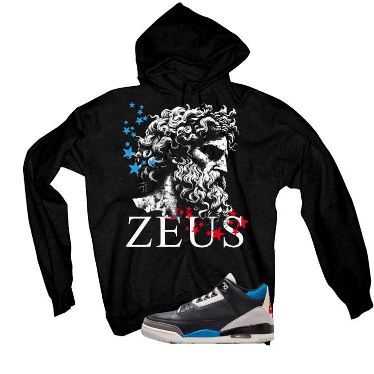 Air Jordan 3 OG Rare Black T-Shirt (Zeus)| illcurrency product image 3